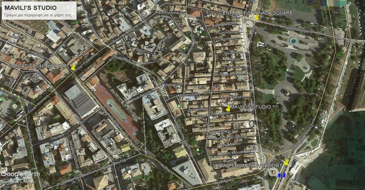 Downtown Mavili'S Studio Corfu  Exterior photo